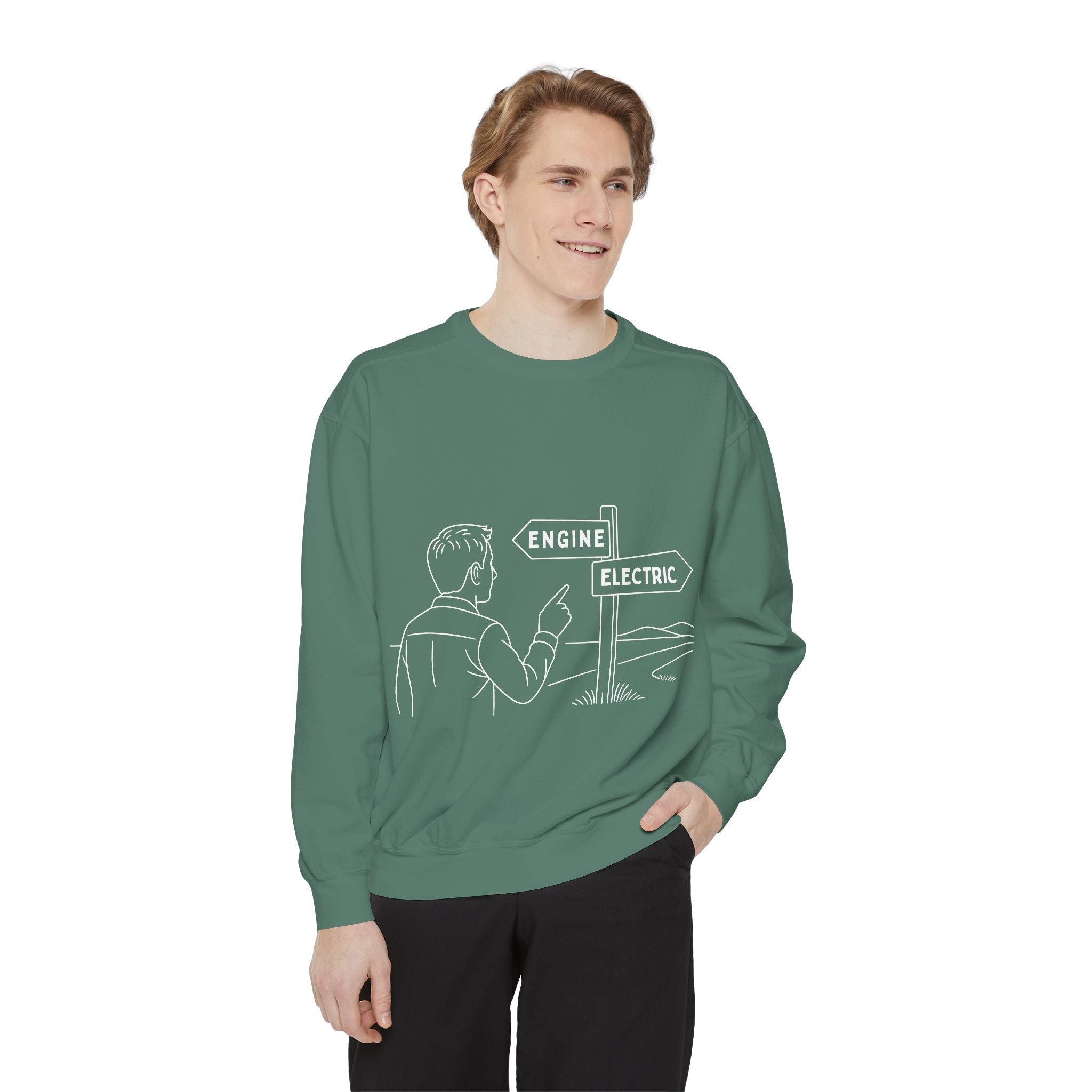 Engine vs Electric Unisex Sweatshirt | Face Turn Fashion