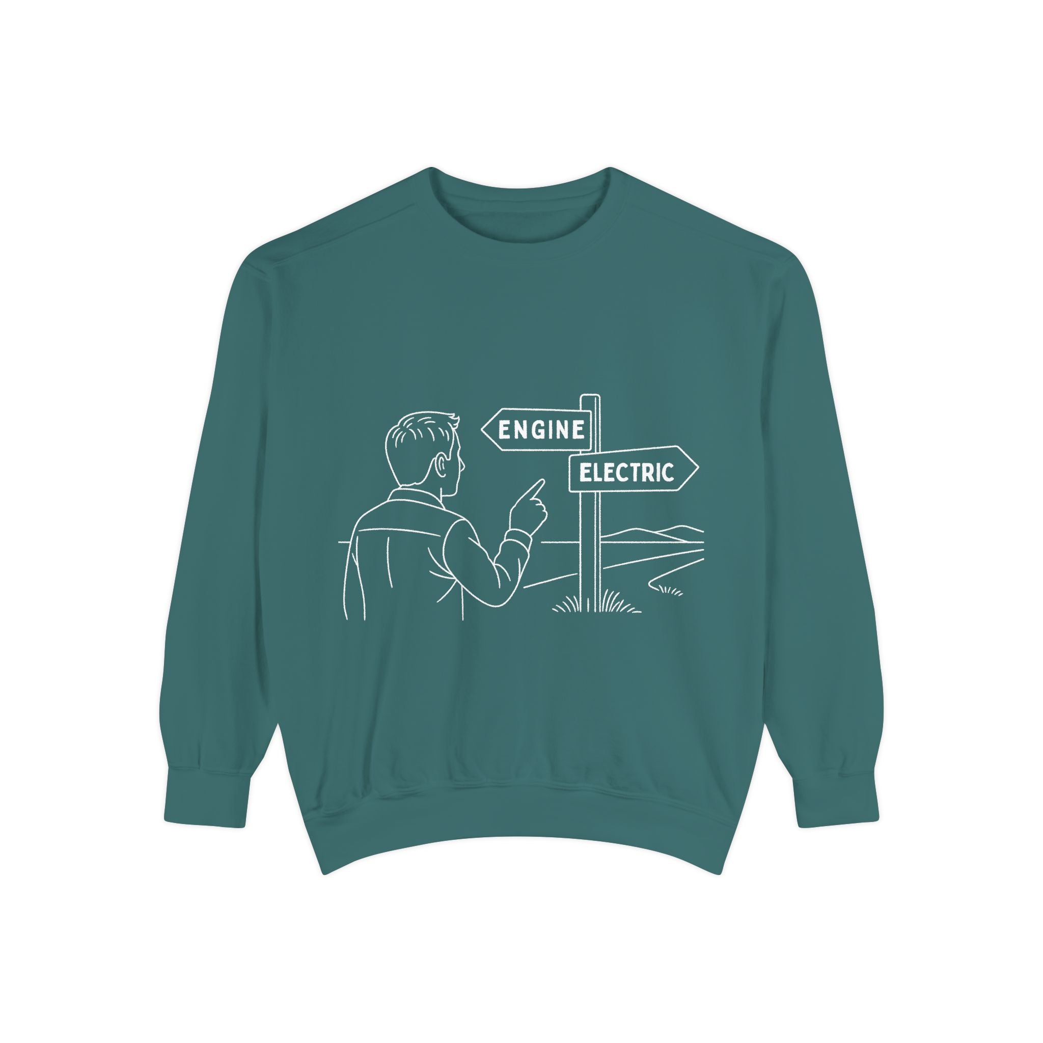 Engine vs Electric Unisex Sweatshirt | Face Turn Fashion
