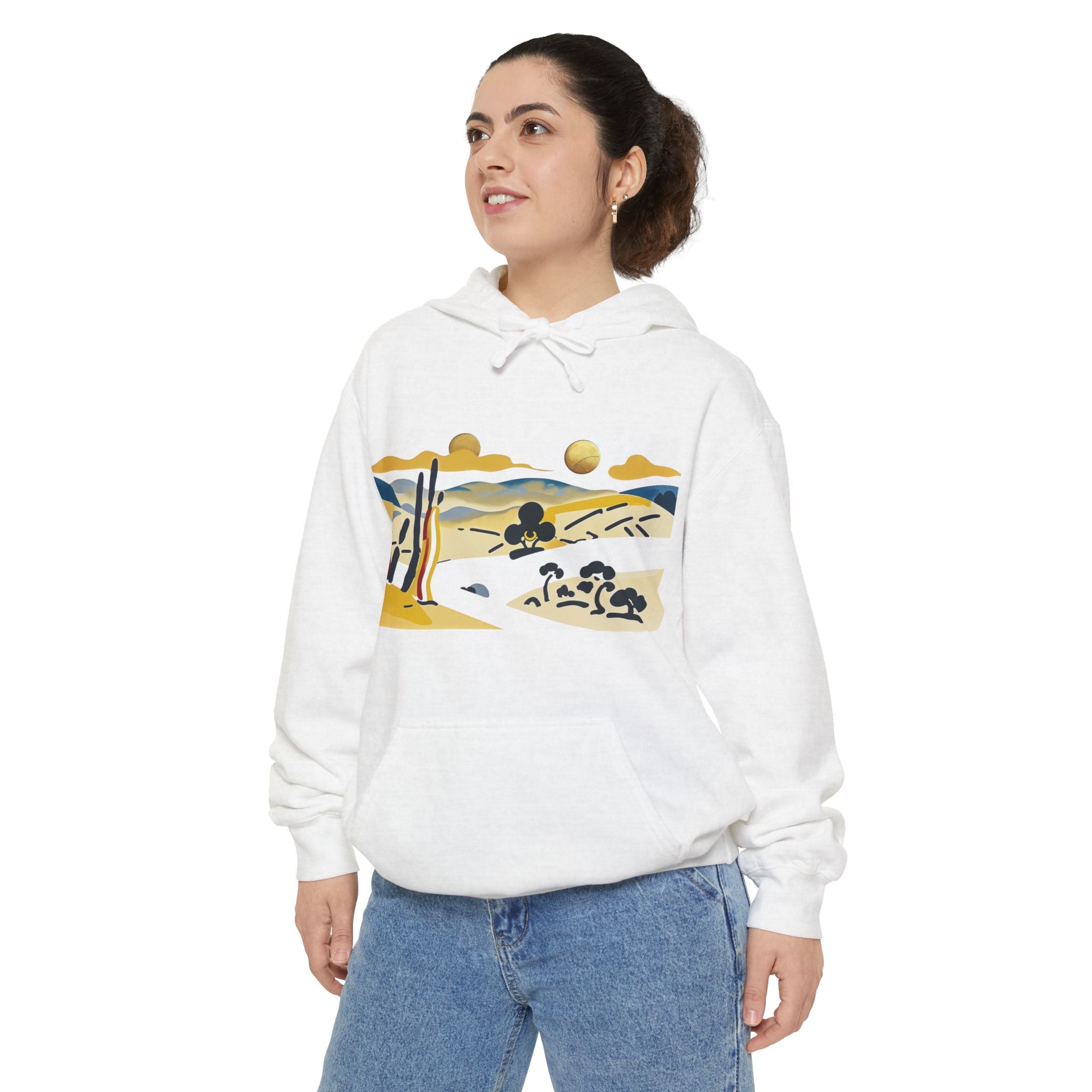 Scenic Landscape Hoodie | Cozy Unisex Sweatshirt for Nature Lovers, Gift for Him/Her, Perfect for Travel, Weekend Wear, Outdoor Adventures