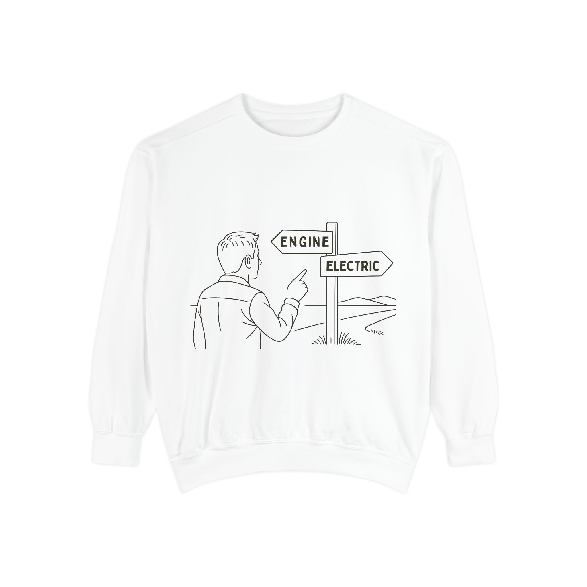 Engine vs Electric Unisex Sweatshirt | Face Turn Fashion