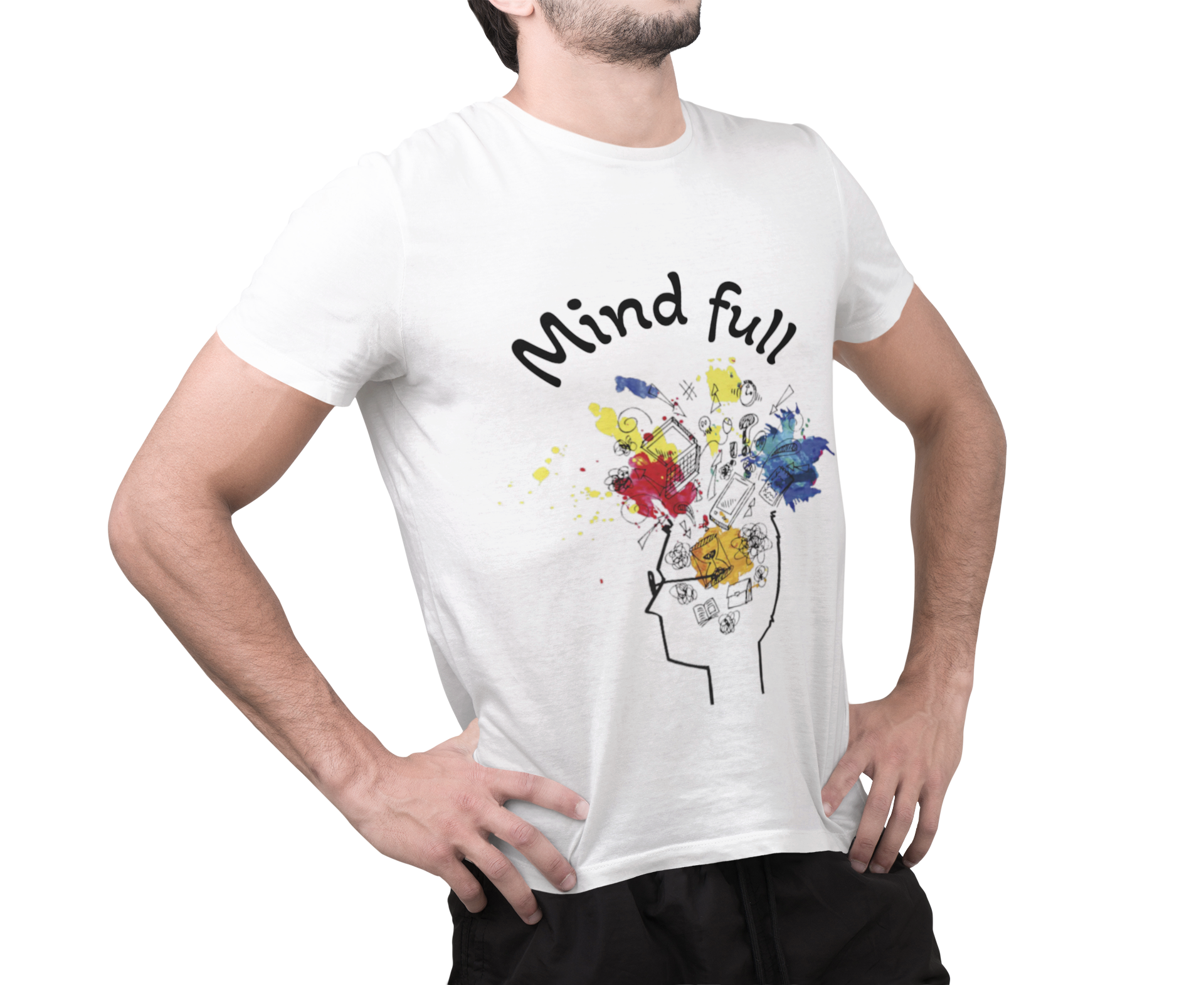 Mind full-Men's Softstyle T-Shirt