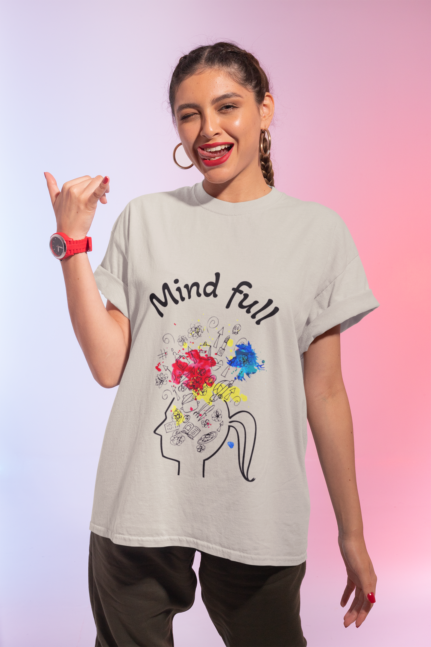 Mind full-Women's Softstyle T-Shirt