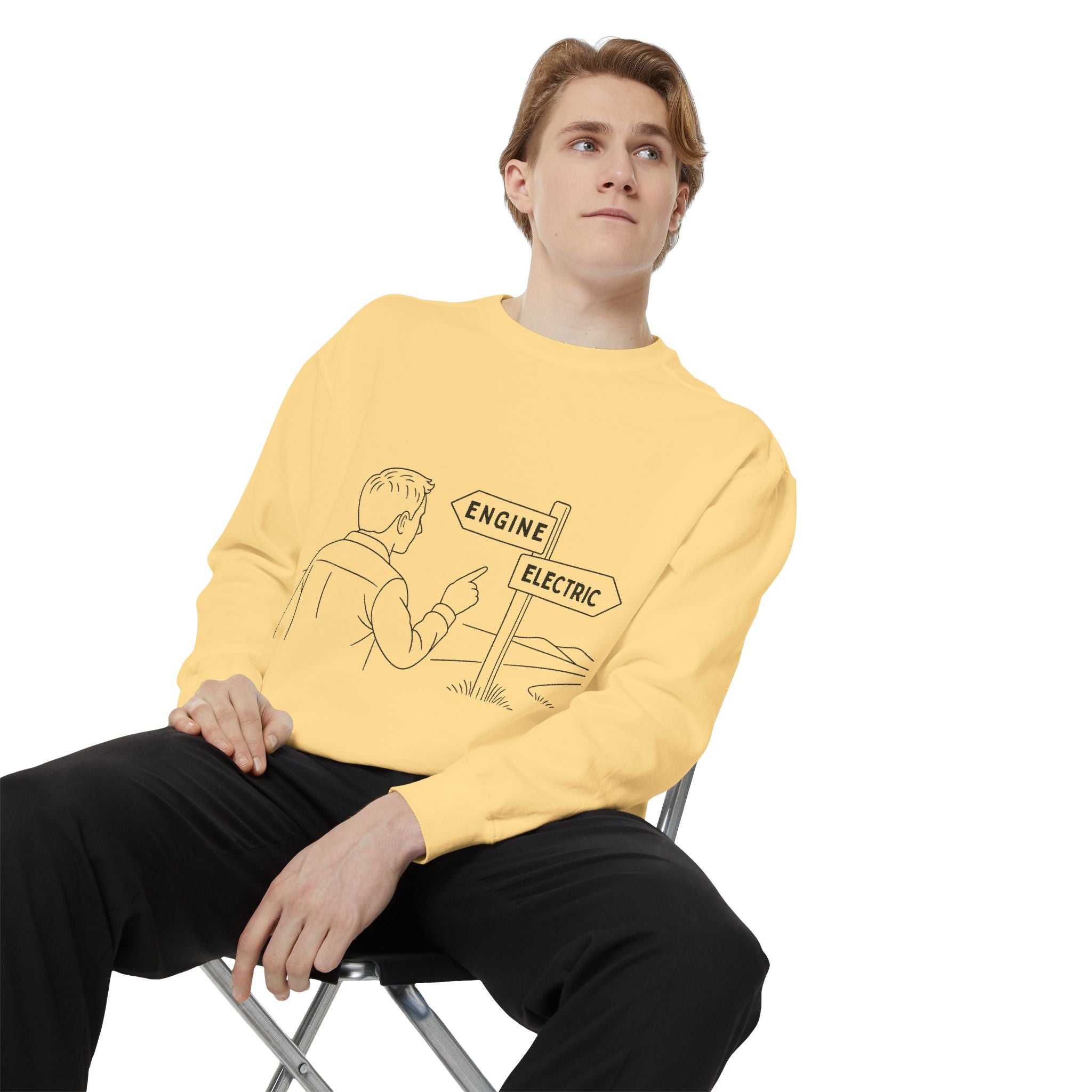 Engine vs Electric Unisex Sweatshirt | Face Turn Fashion