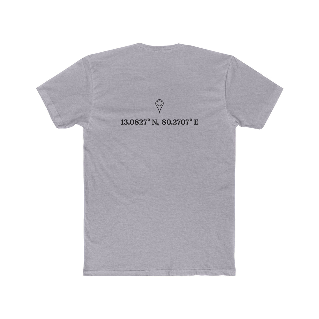 Chennai/Madras Street Vibes Tee -Unisex– Landmarks, Tamil, Namma Chennai, & Coordinates