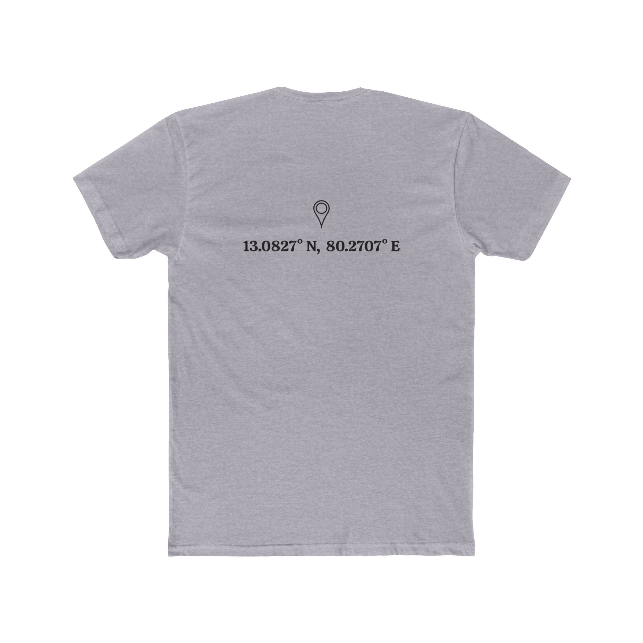 Chennai/Madras Street Vibes Tee -Unisex– Landmarks, Tamil, Namma Chennai, & Coordinates