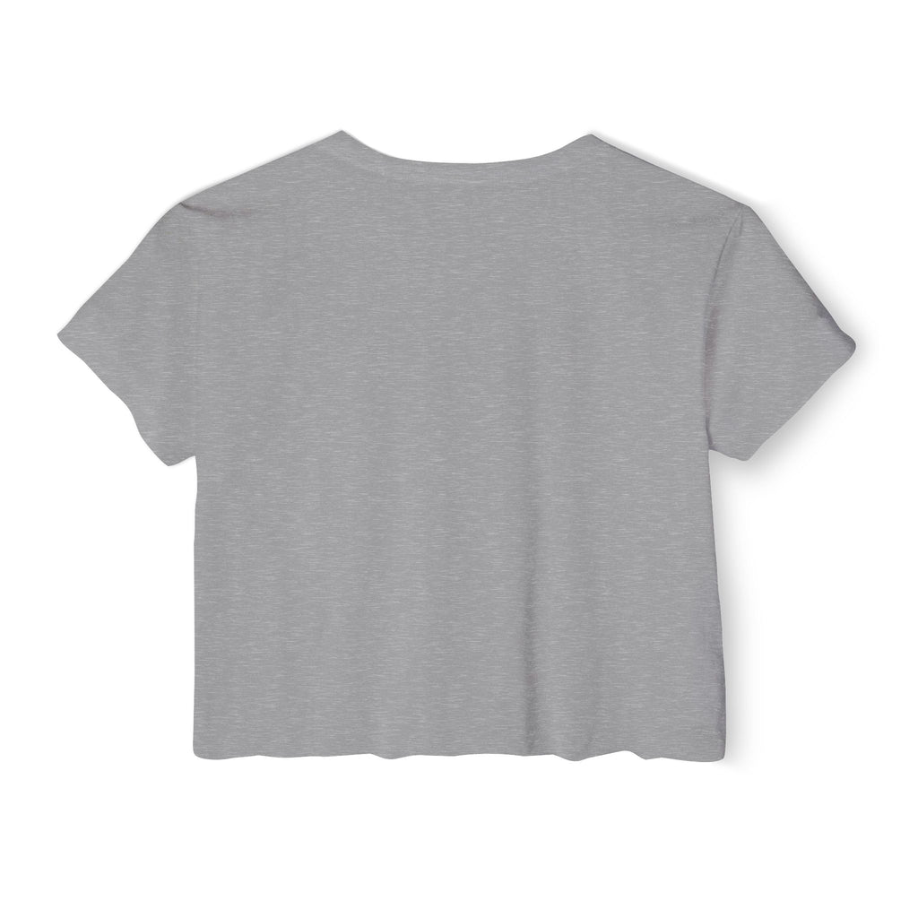 Fall Leaf Festival Crop Top – Boho Autumn Party Tee, Eco-Friendly Fashion