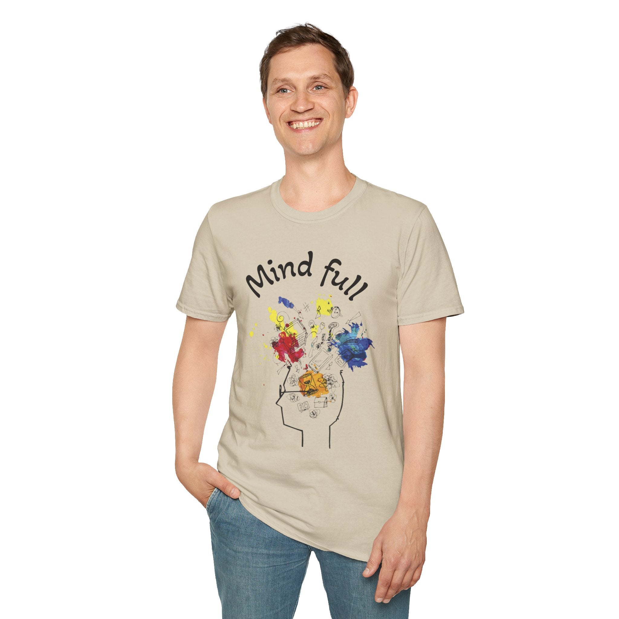 Mind full-Men's Softstyle T-Shirt