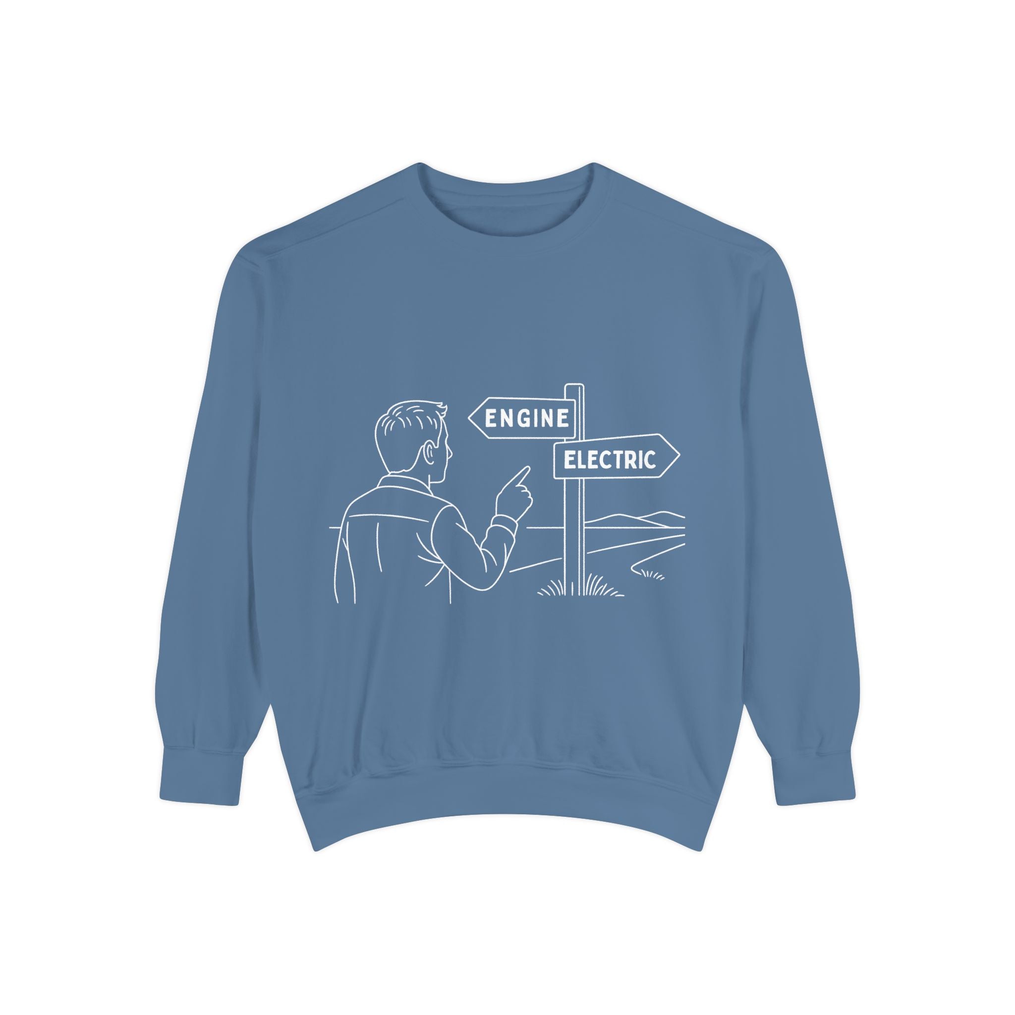 Engine vs Electric Unisex Sweatshirt | Face Turn Fashion