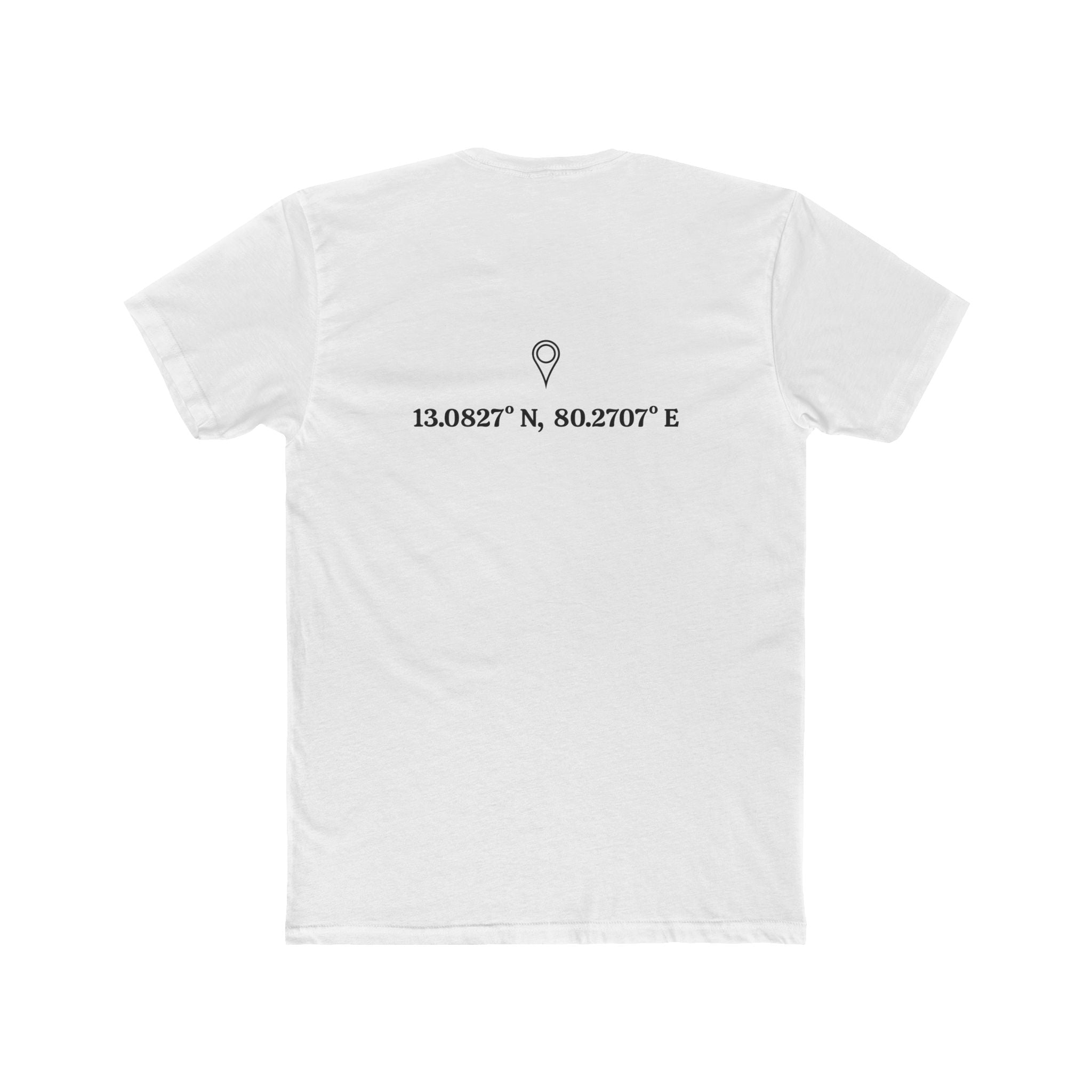 Chennai/Madras Street Vibes Tee -Unisex– Landmarks, Tamil, Namma Chennai, & Coordinates