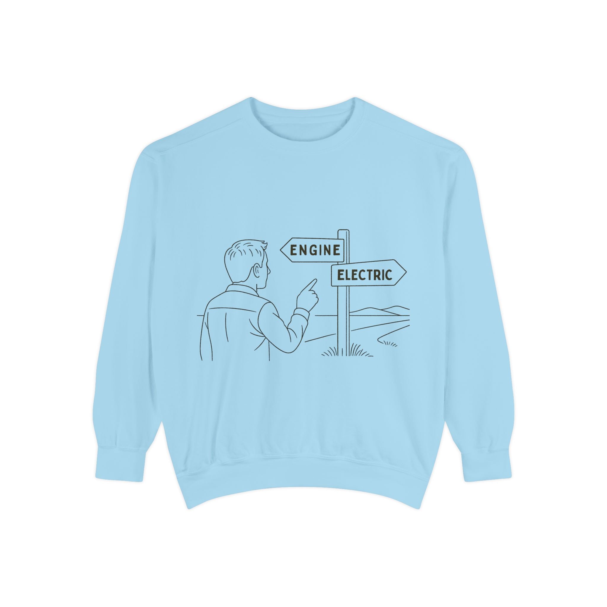 Engine vs Electric Unisex Sweatshirt | Face Turn Fashion