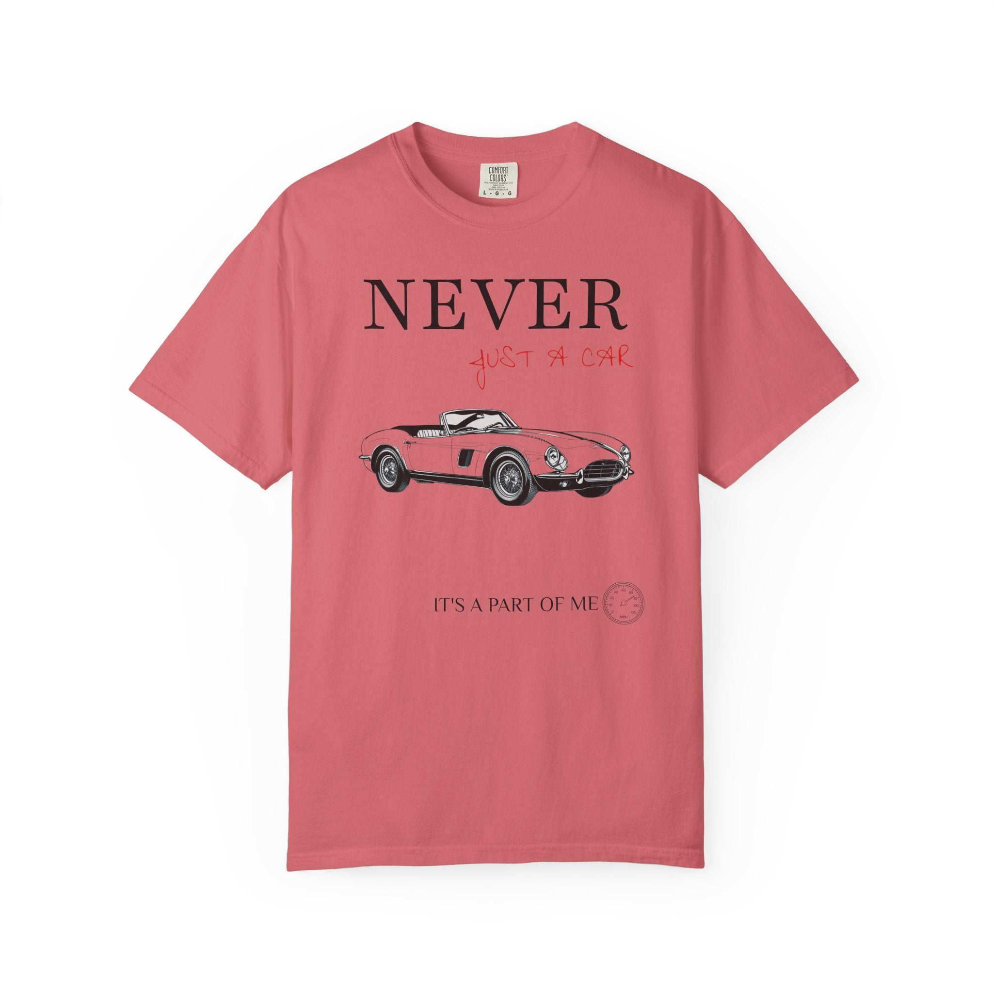 Stylish  T-shirt with Vintage Car Design