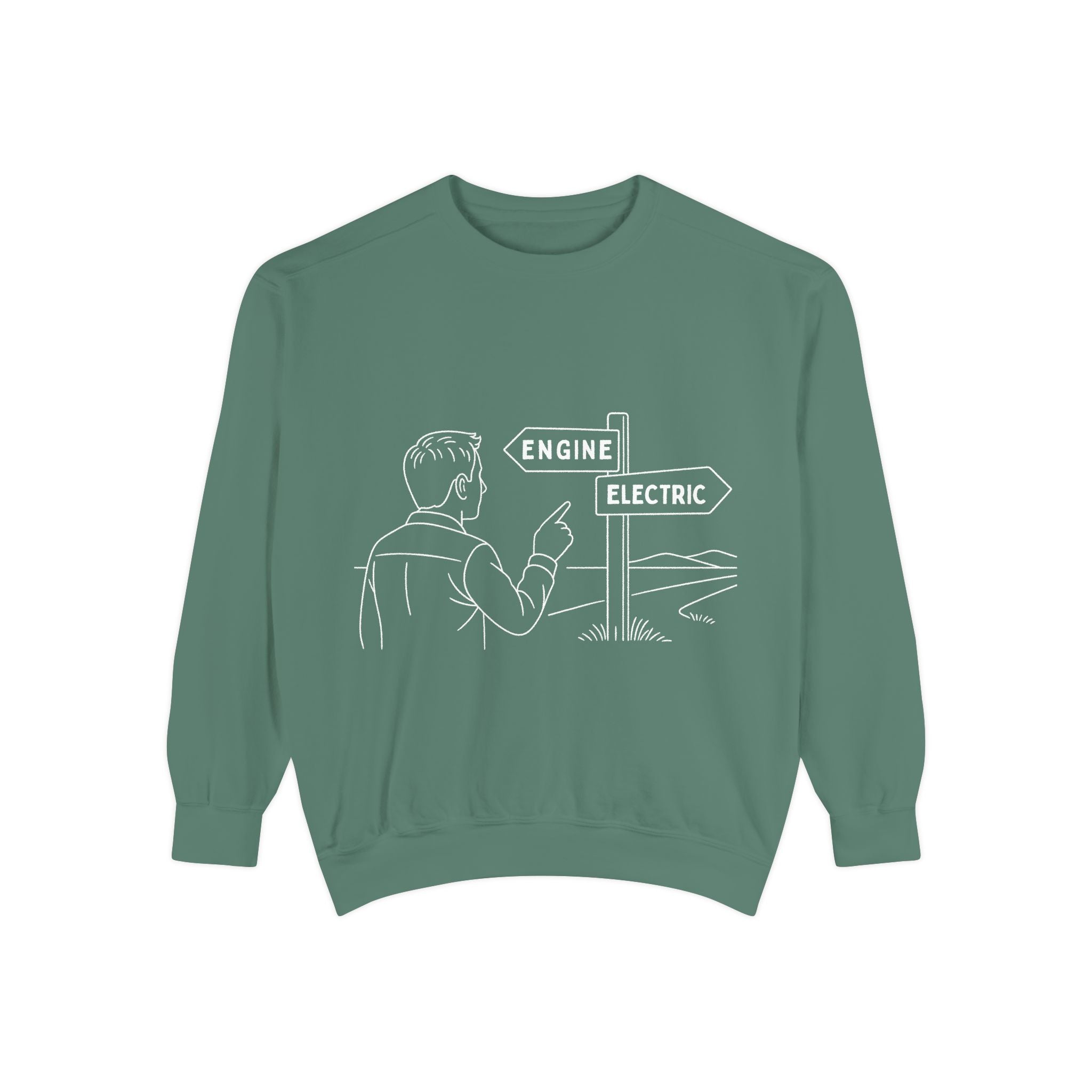 Engine vs Electric Unisex Sweatshirt | Face Turn Fashion