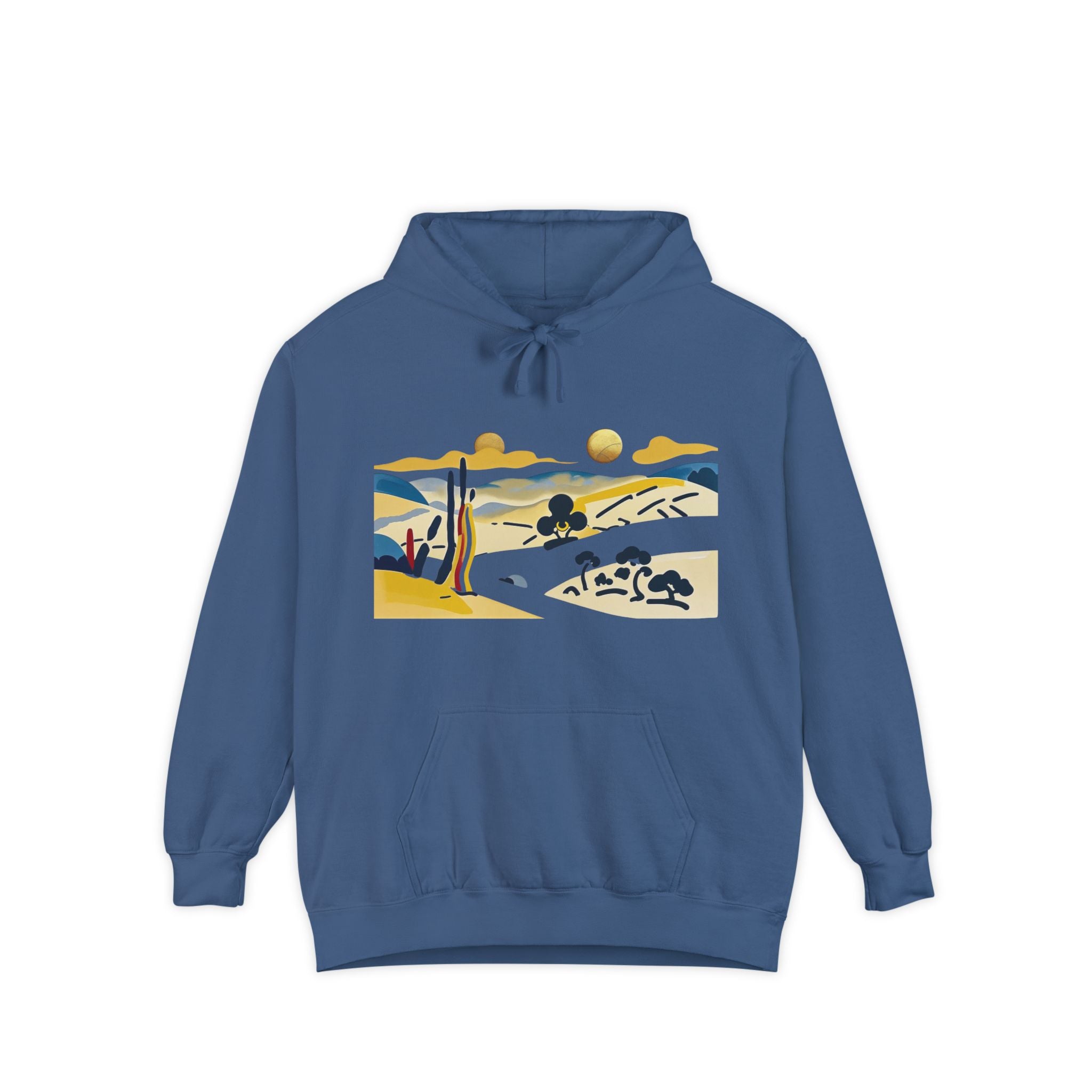 Scenic Landscape Hoodie | Cozy Unisex Sweatshirt for Nature Lovers, Gift for Him/Her, Perfect for Travel, Weekend Wear, Outdoor Adventures