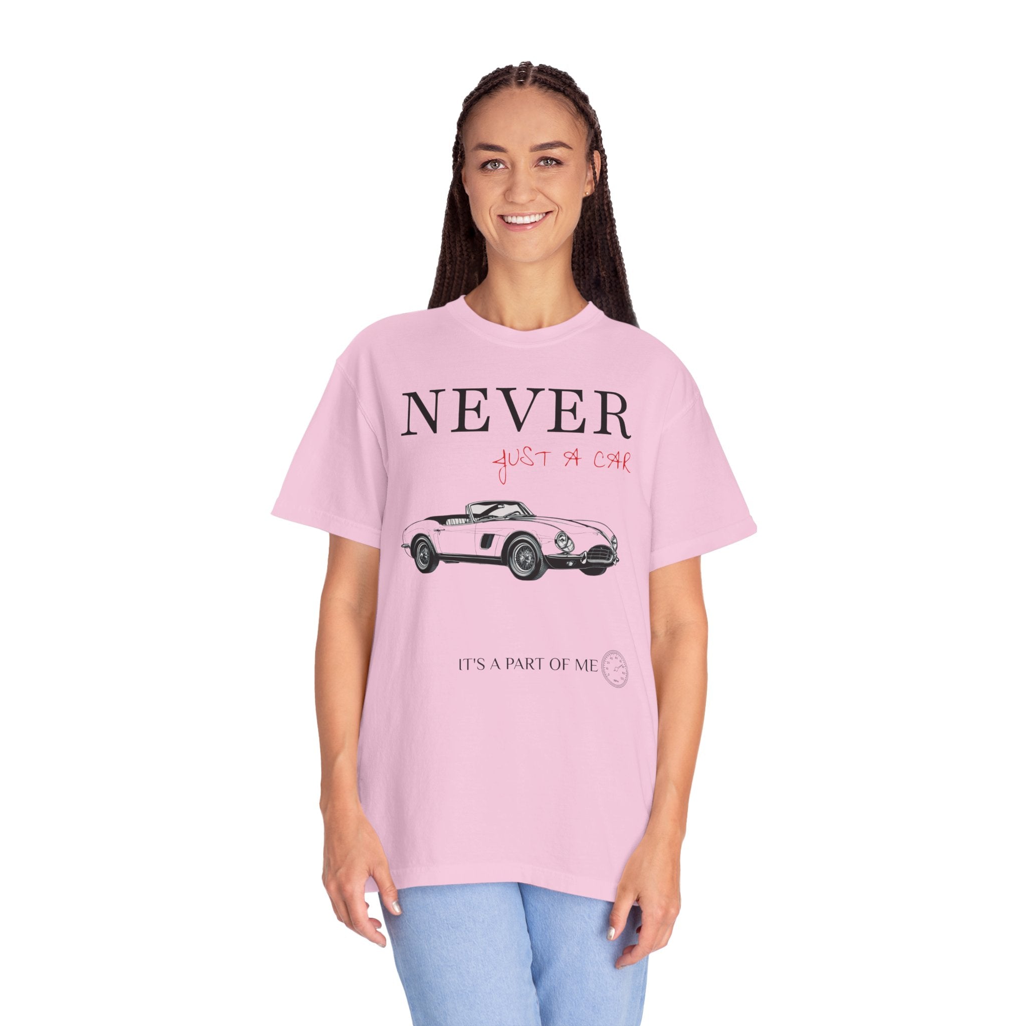 Stylish  T-shirt with Vintage Car Design