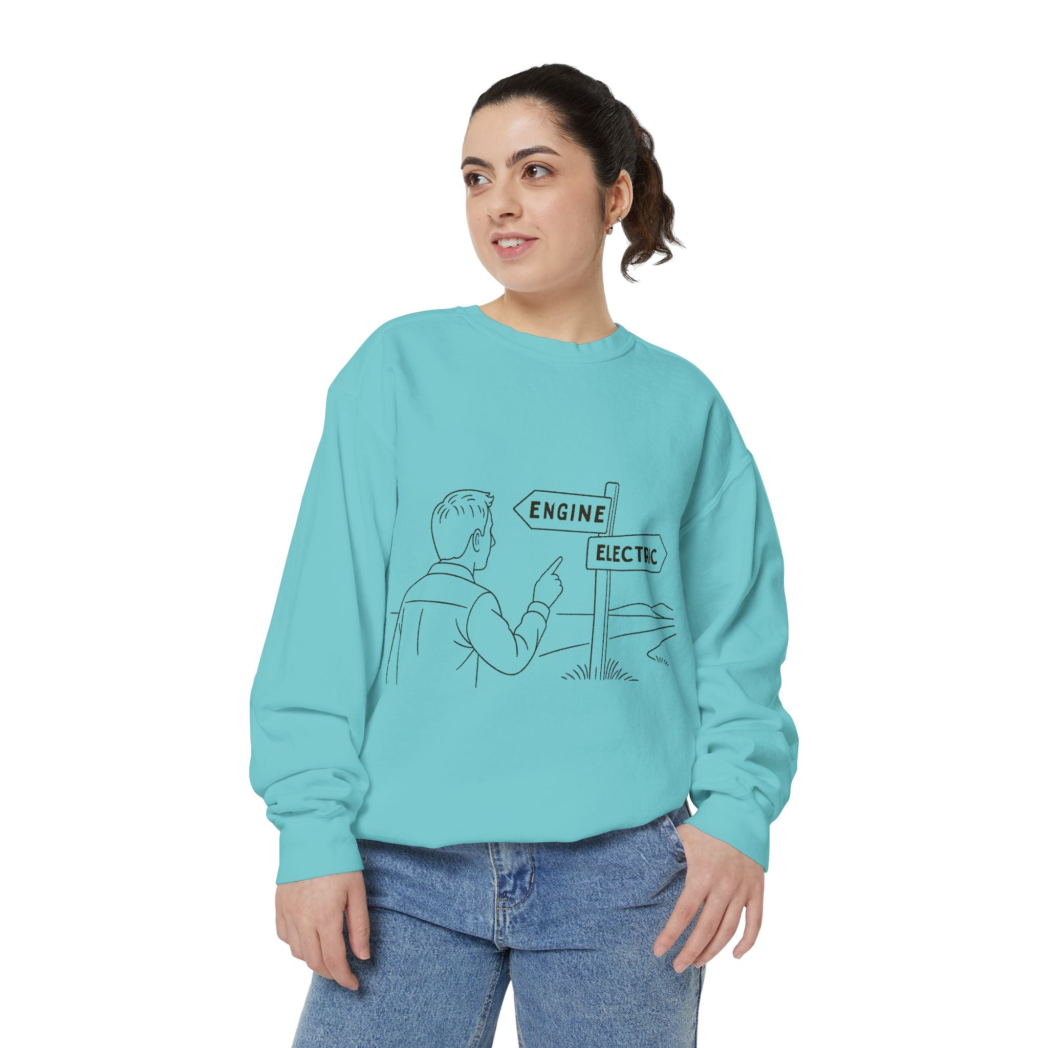 Engine vs Electric Unisex Sweatshirt | Face Turn Fashion