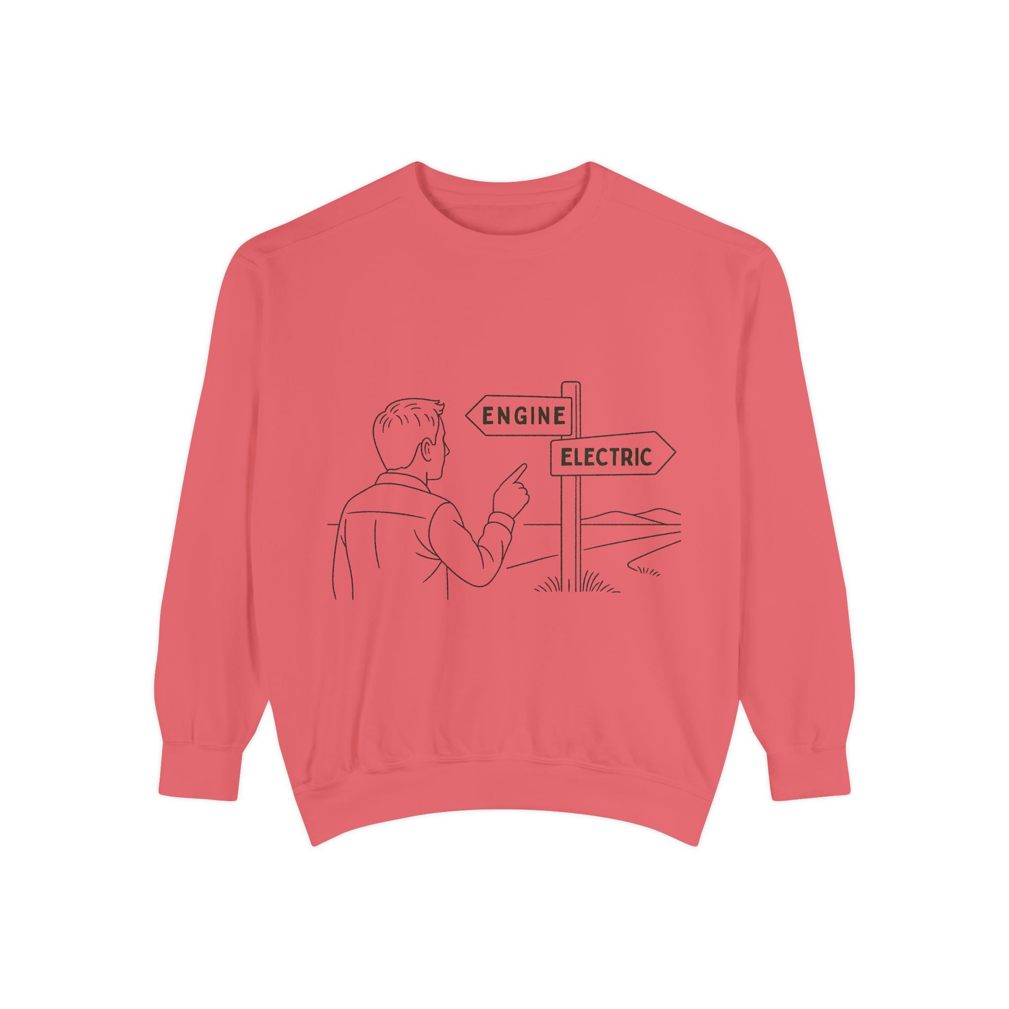 Engine vs Electric Unisex Sweatshirt | Face Turn Fashion
