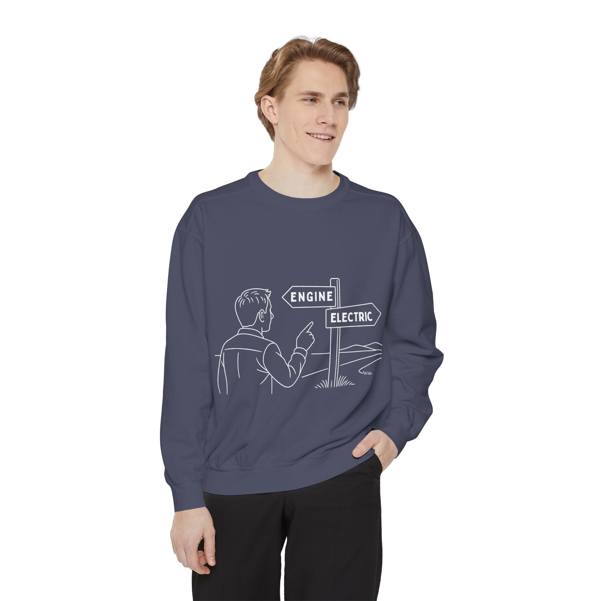 Engine vs Electric Unisex Sweatshirt | Face Turn Fashion