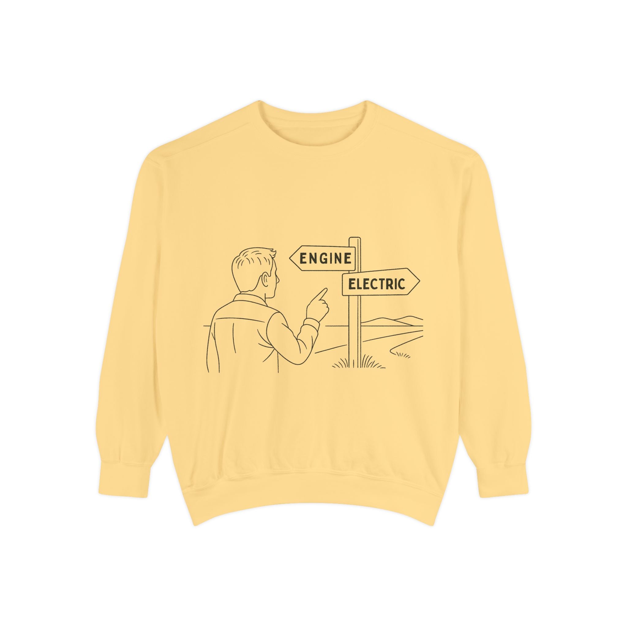 Engine vs Electric Unisex Sweatshirt | Face Turn Fashion