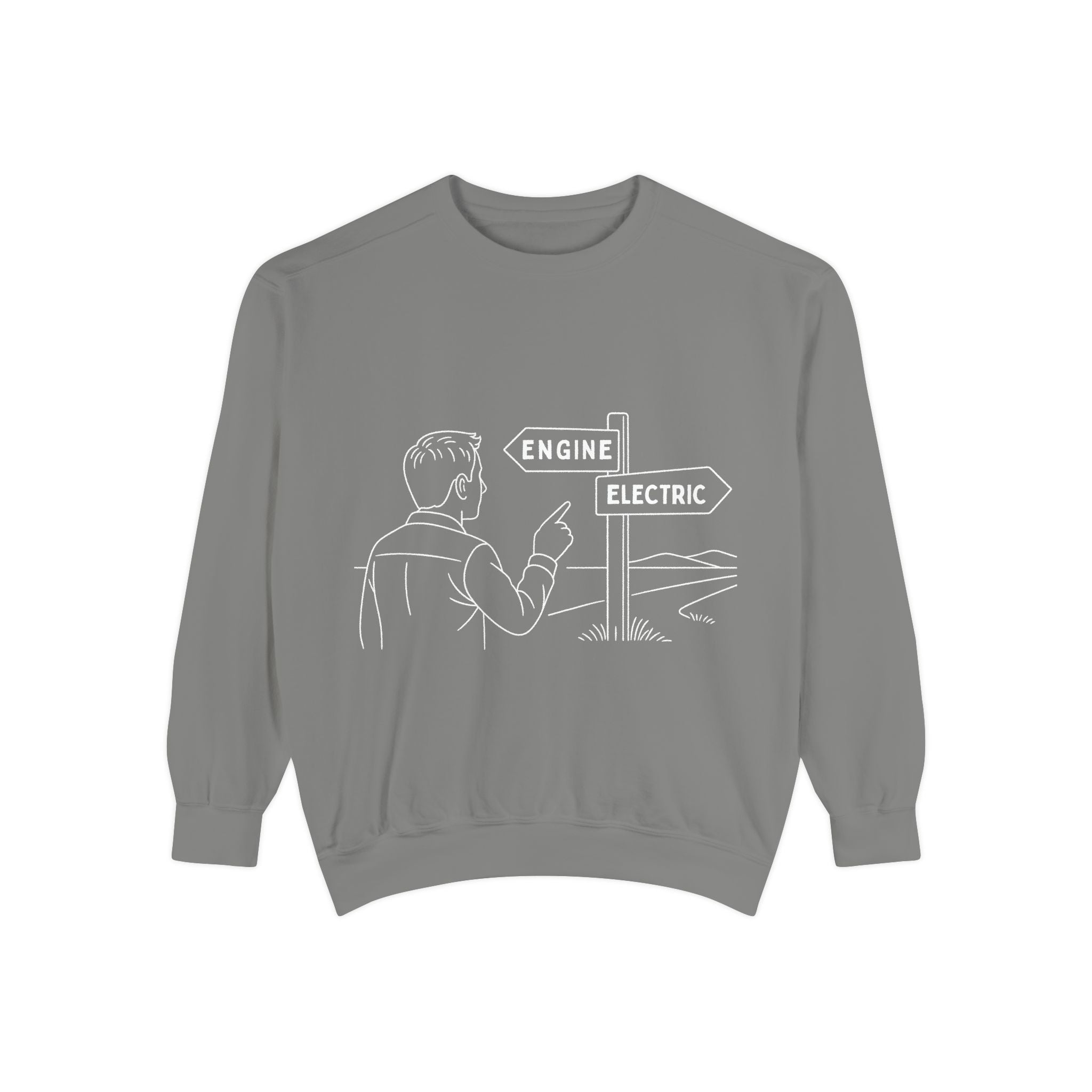 Engine vs Electric Unisex Sweatshirt | Face Turn Fashion
